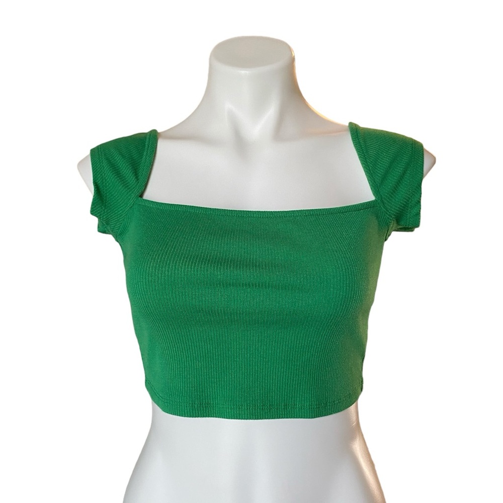 RusttyDustty Short Sleeve Crop Top